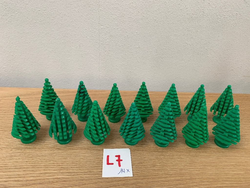 LEGO: L7: LOT 14 BOMEN, Ophalen of Verzenden, Gebruikt, Lego