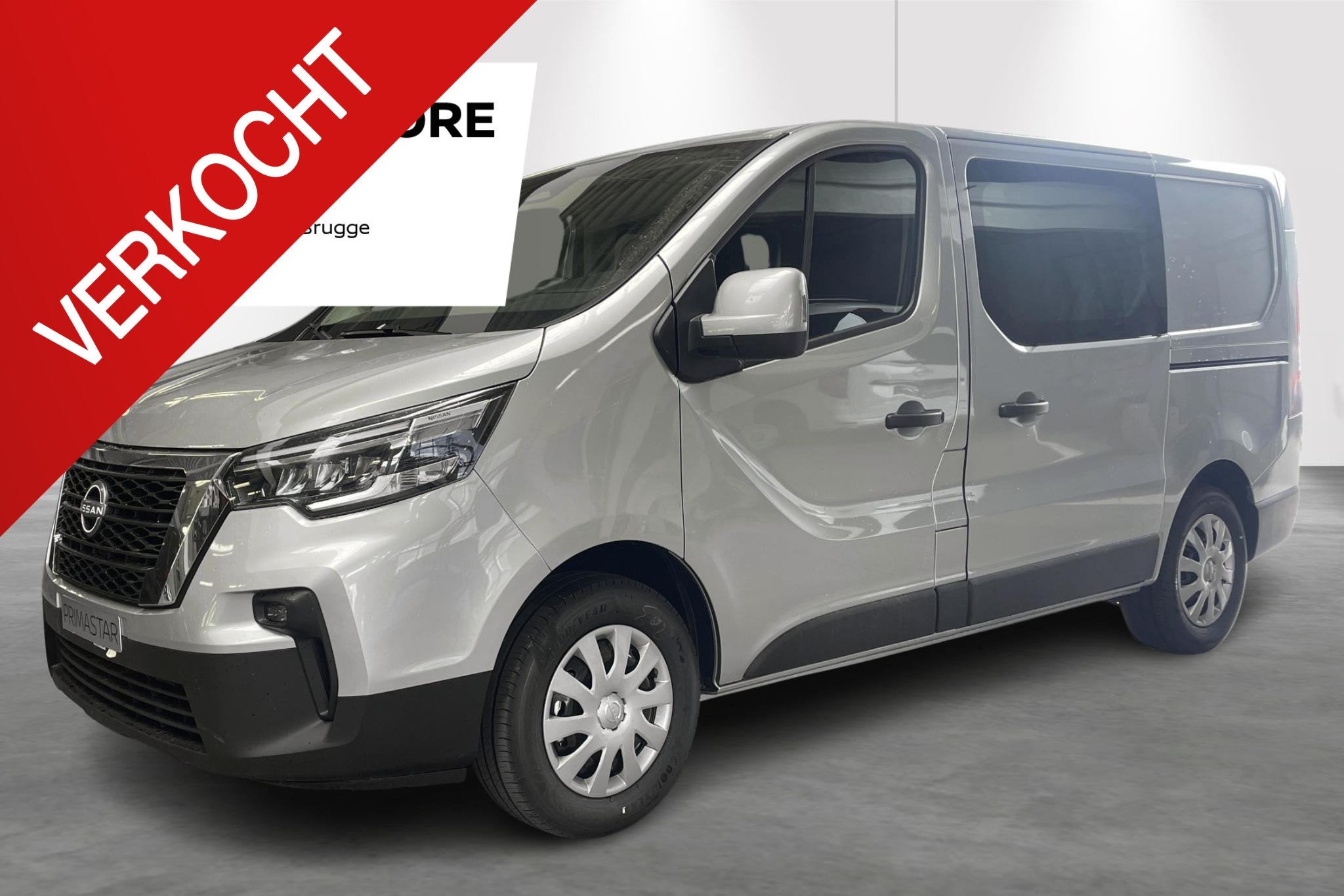 Nissan Primastar L1H1 2.0 dCi 150 N-Connecta DC 2.9T Double, Auto's, Bestelwagens en Lichte vracht, Voorwielaandrijving, 1800 kg