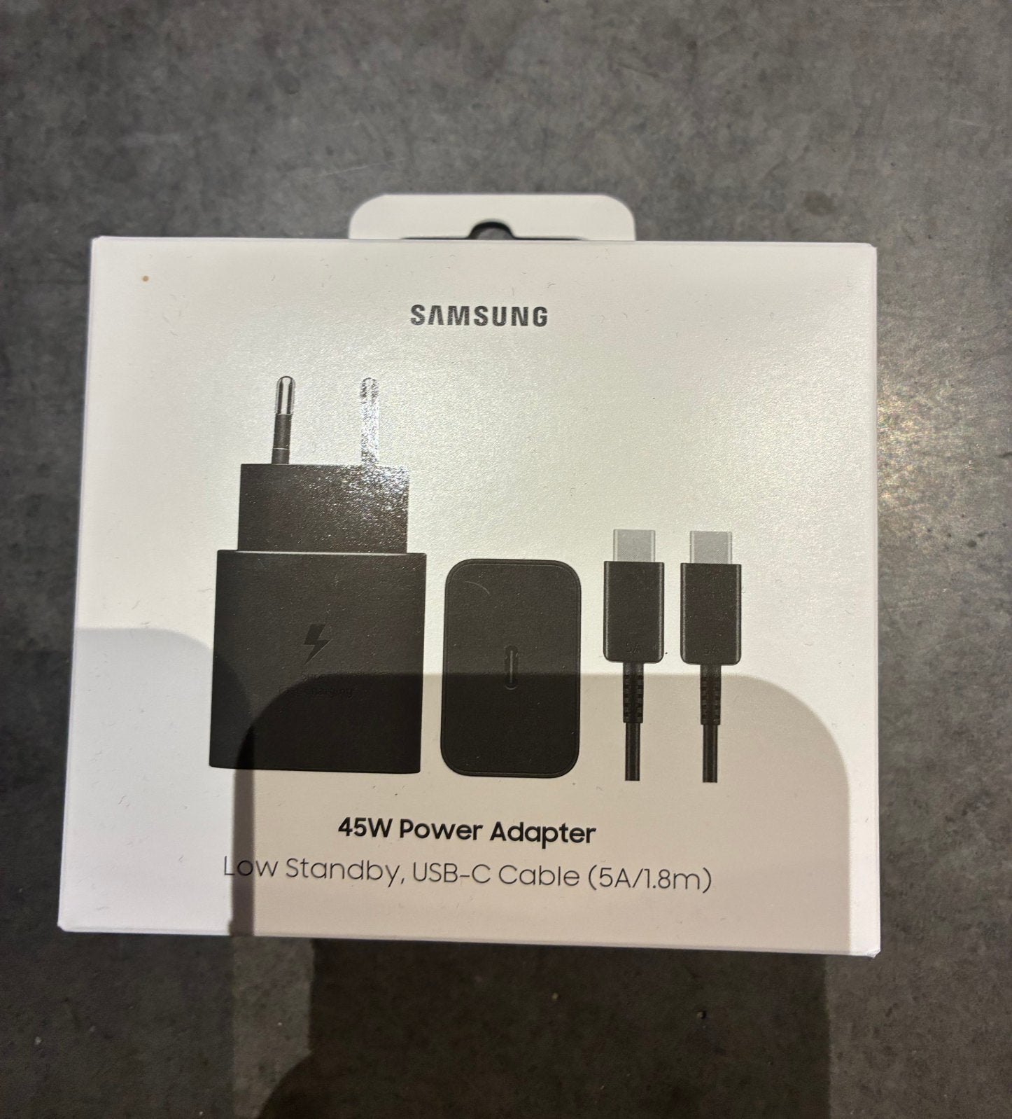 Samsung 45W Power Adapter, Ophalen, Adapter, Nieuw, USB-C