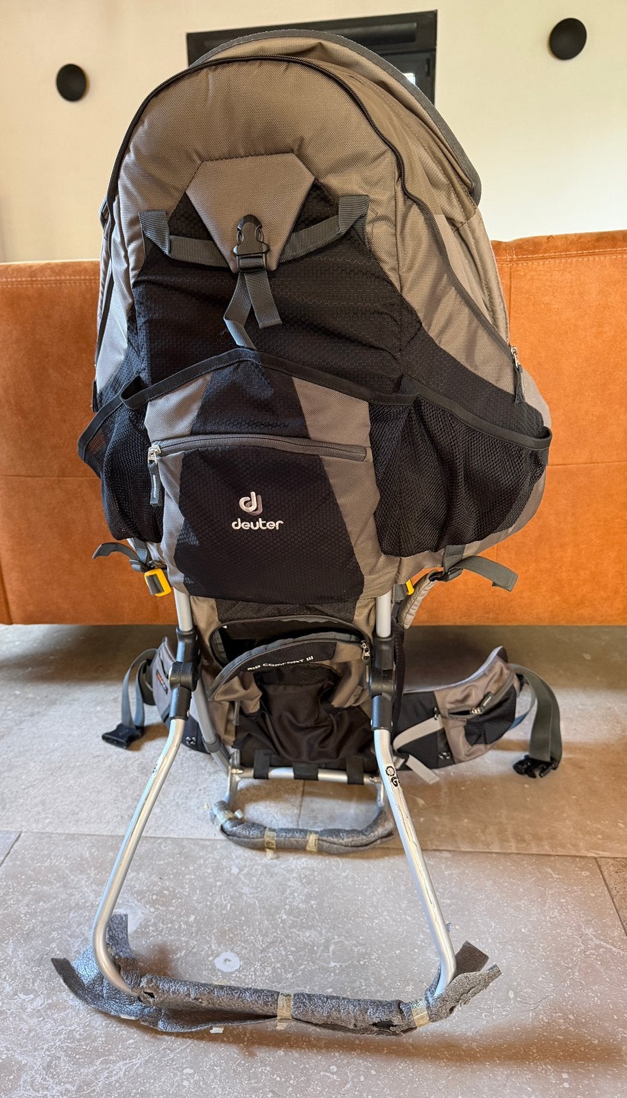 Deuter kid comfort 3, Kinderen en Baby's, Ophalen, Zo goed als nieuw, Rug, Overige merken