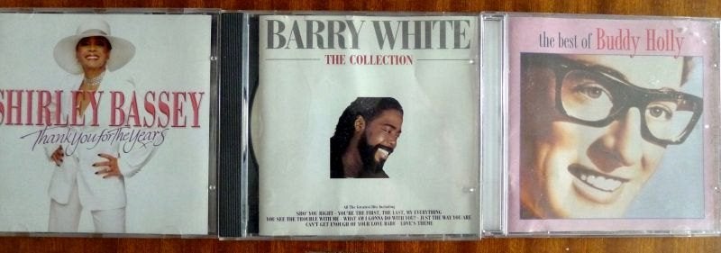 3xGreatest CD's: Shirley Bassey - Barry White - Buddy Holly, Ophalen of Verzenden, Nieuw in verpakking