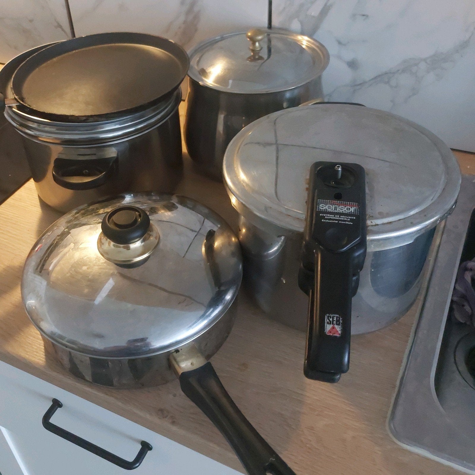 SET POTTEN EN PANNEN TE KOOP... KANS, Ophalen, Kookpan