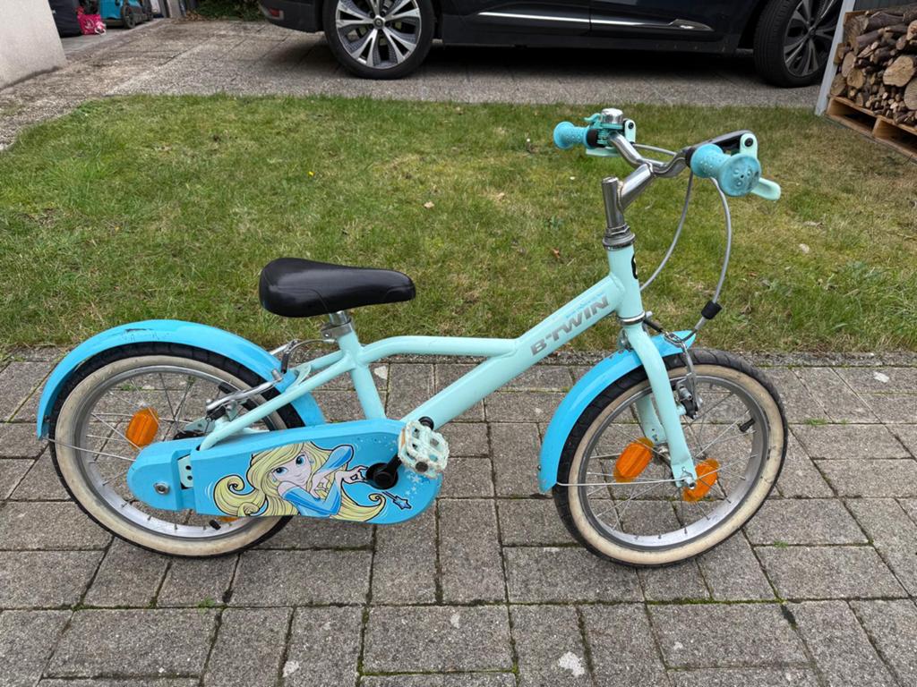 BTWIN 16 inch kinderfiets 4-6 jaar, Ophalen of Verzenden, Zo goed als nieuw