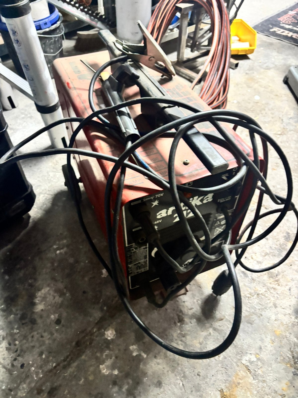 Garage, Enlèvement, Utilisé, Électrodes
