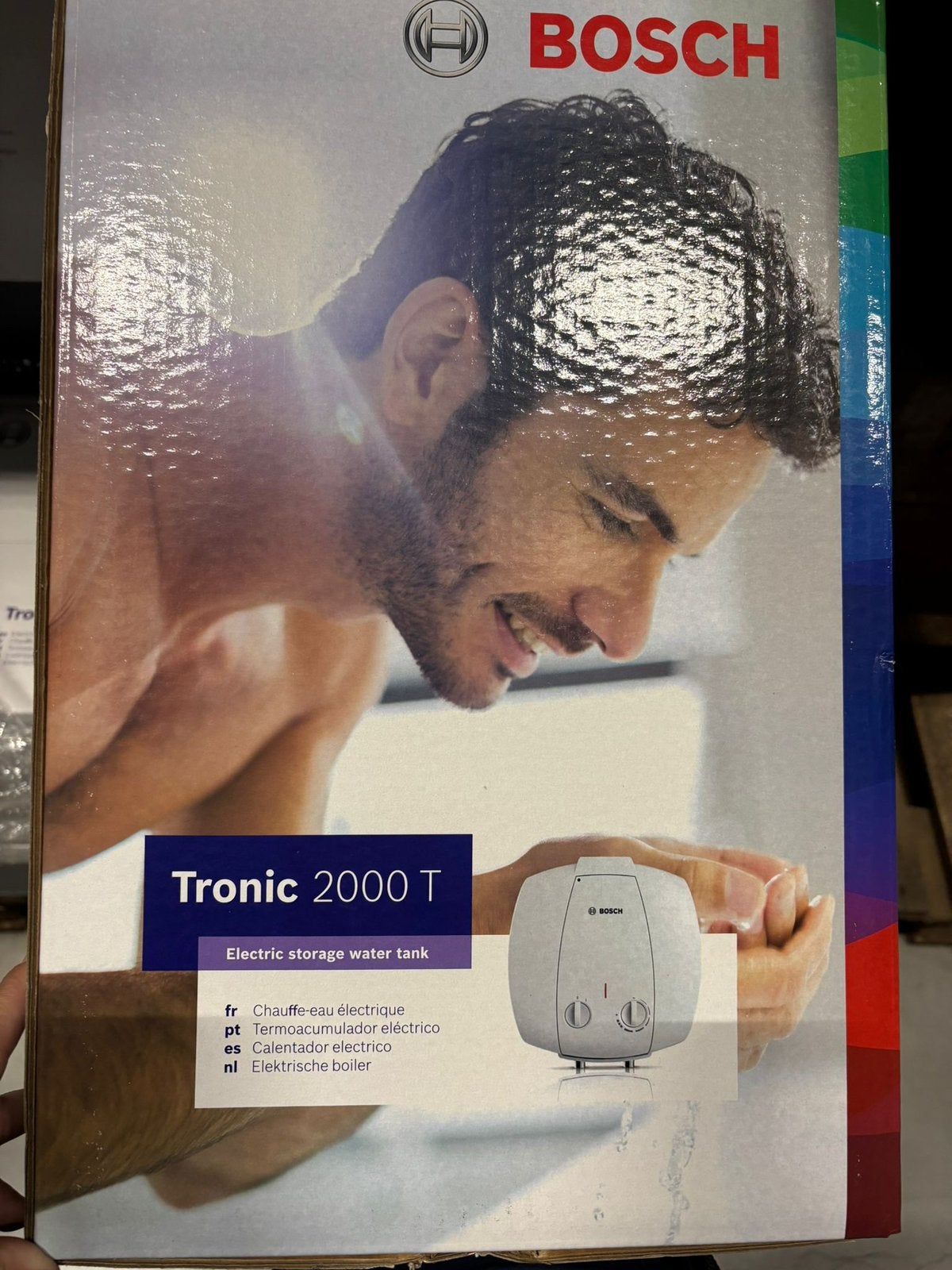Bosch Tronic 2000 T – 10L elektrische boiler – NIEUW, Ophalen, Zo goed als nieuw, Boiler