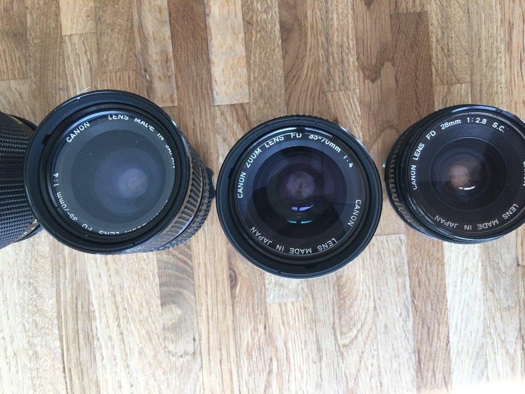 Canon Lens (lot de 5 objectifs), Enlèvement ou Envoi, Comme neuf, Canon