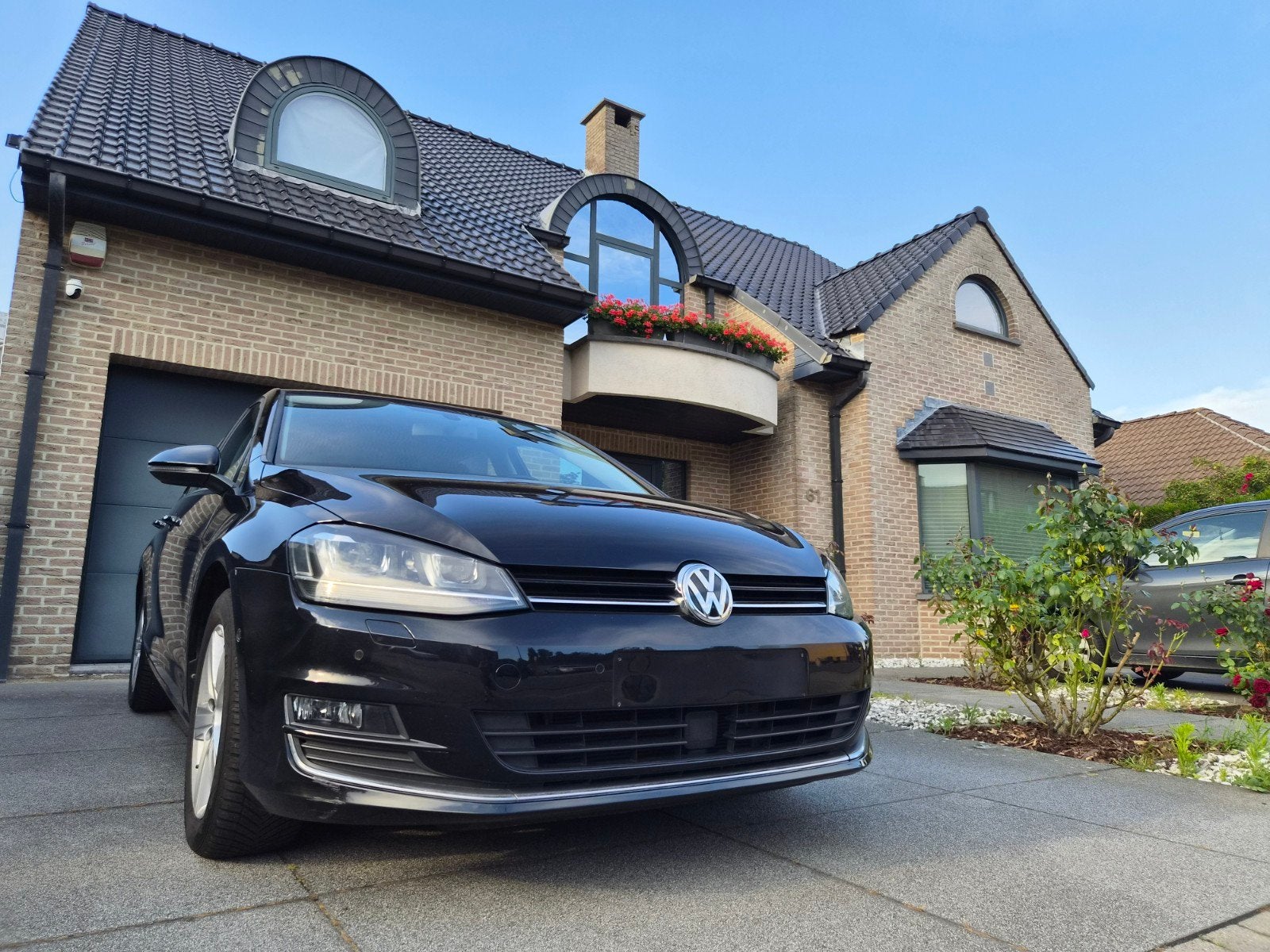 Volkswagen Golf 1.2 TSI Highline  ** XENON / LEDER-CUIR  **, Euro 5, Beige, Zwart, Leder