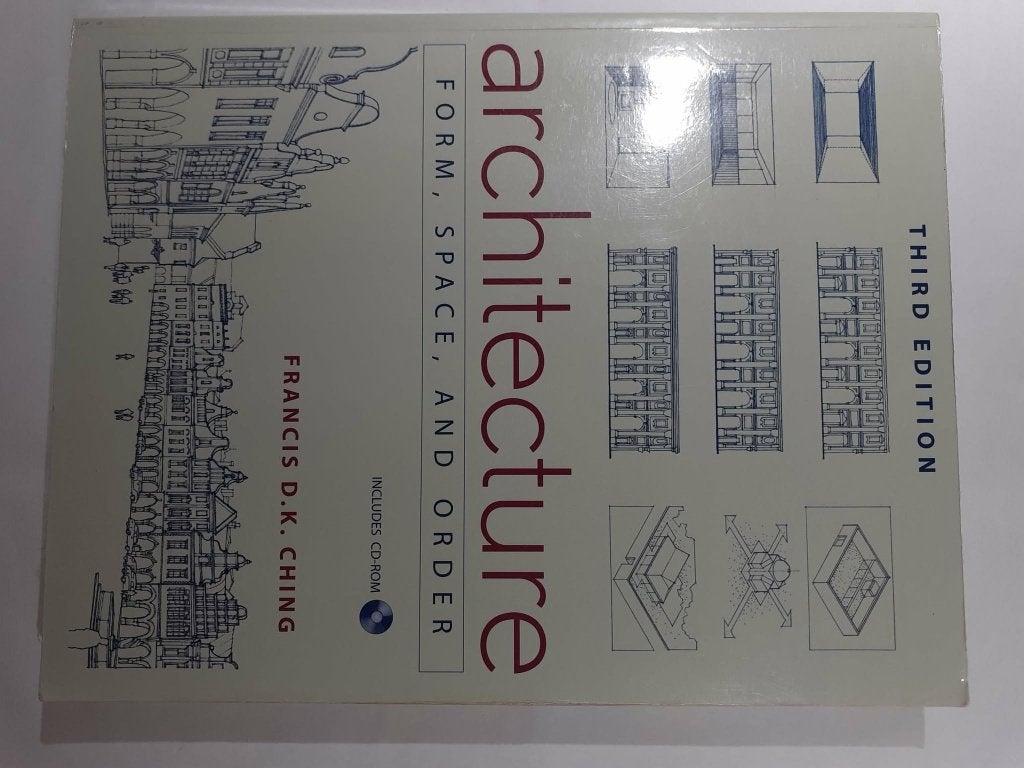 boek Architecture – Form, Space, and Order, Ophalen, Zo goed als nieuw, Architectuur algemeen