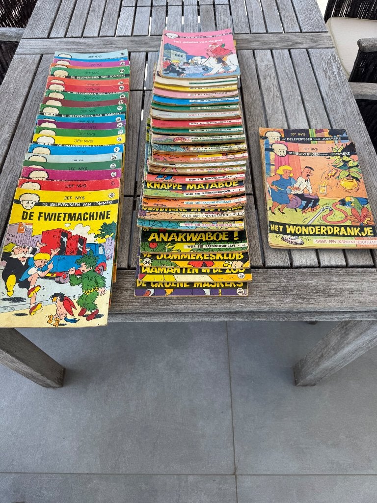 Jommeke, Boeken, Stripverhalen, Ophalen, Gelezen