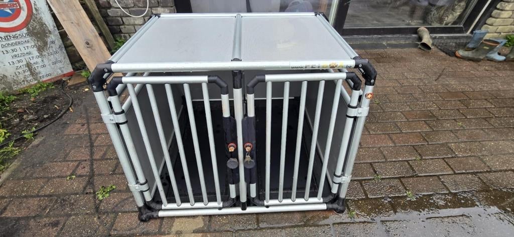 Autobench voor 2 honden in alluminium, Dieren en Toebehoren, Ophalen