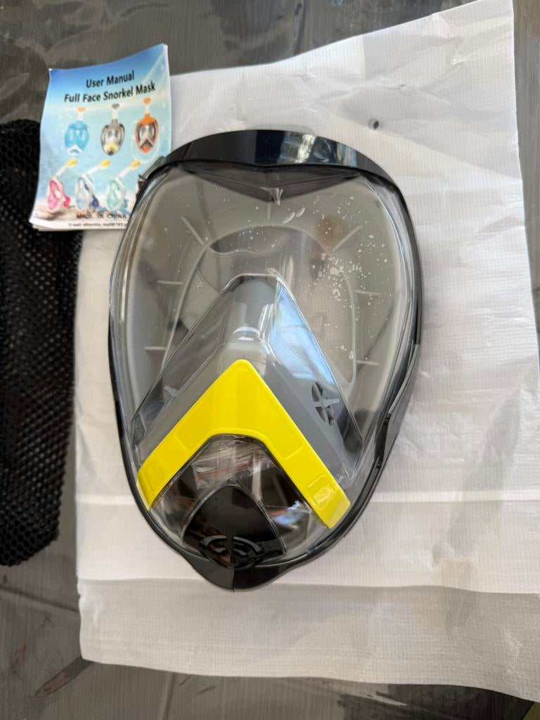 full face snorkel mask, Ophalen, Nieuw, Snorkelset