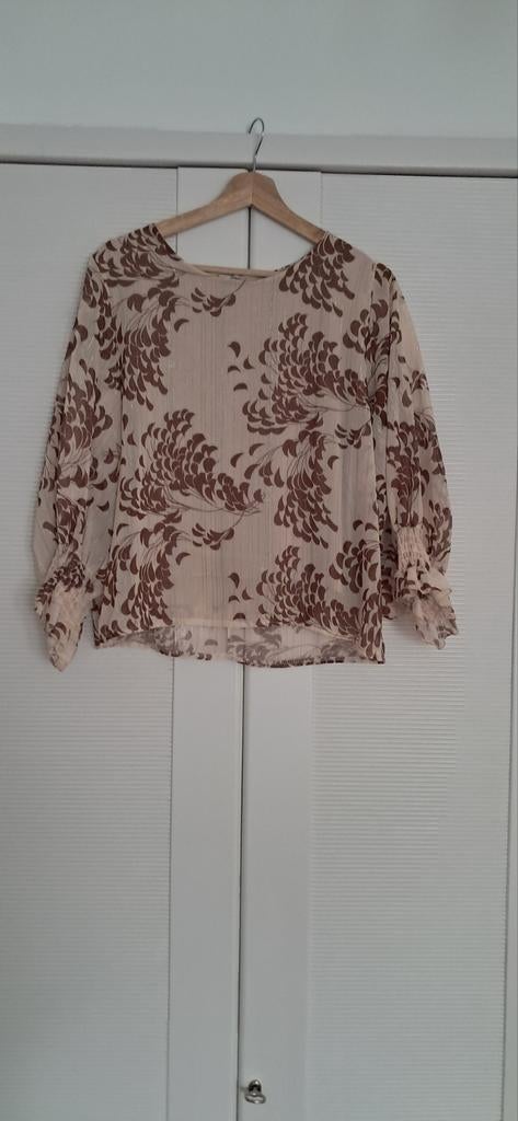 Dames blouse New Collection, Kleding | Dames, Ophalen of Verzenden, Maat 38/40 (M), Beige