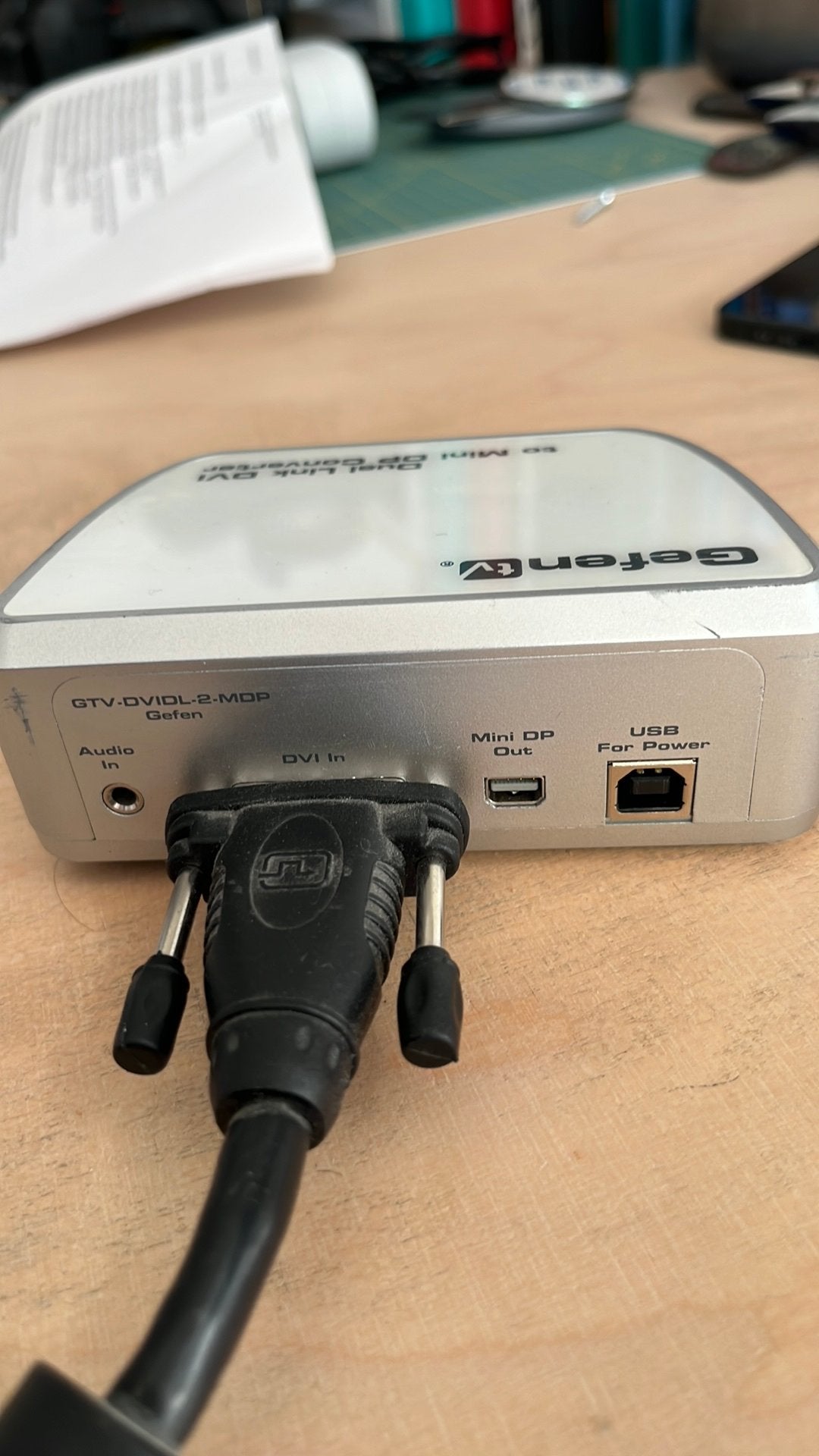 gefen tv dual link DVI to Mini DP converter, Computers en Software, Ophalen of Verzenden