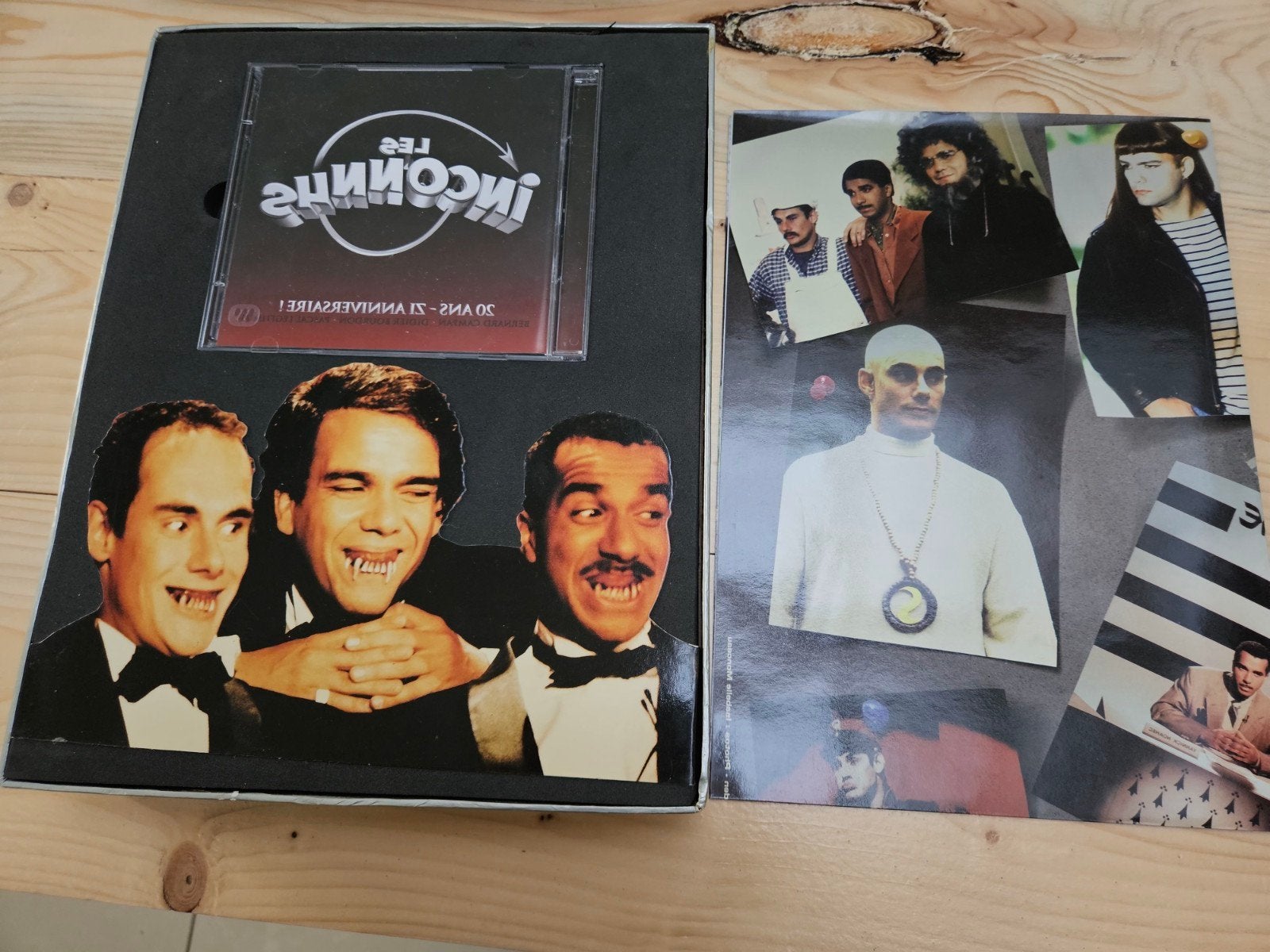 Les inconnus ze collector les 20 ans, Enlèvement ou Envoi