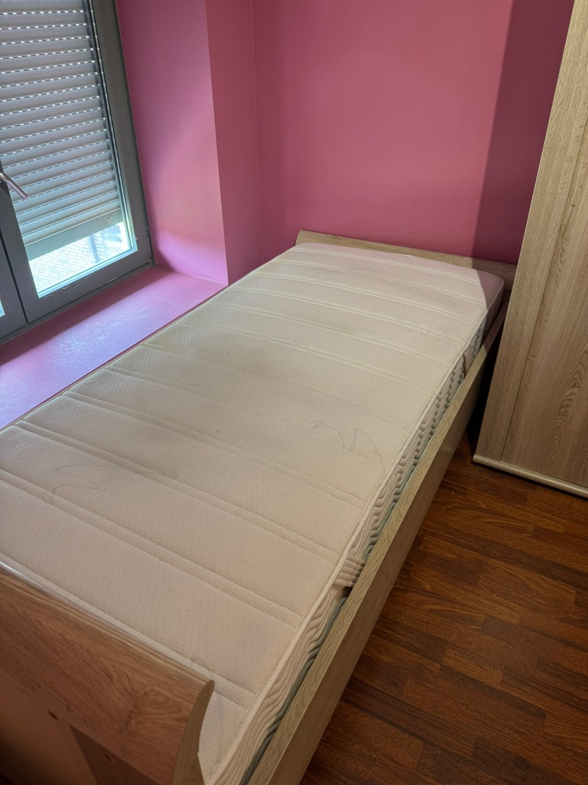 Eenpersoonsbed, Huis en Inrichting, Ophalen, Gebruikt
