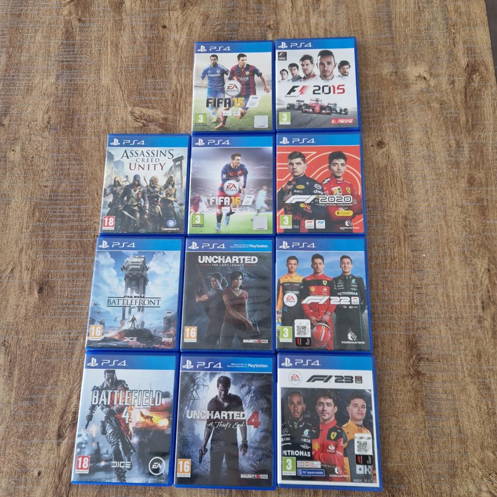 Playstation 4 , 11 spelletjes, Games en Spelcomputers, Verzenden