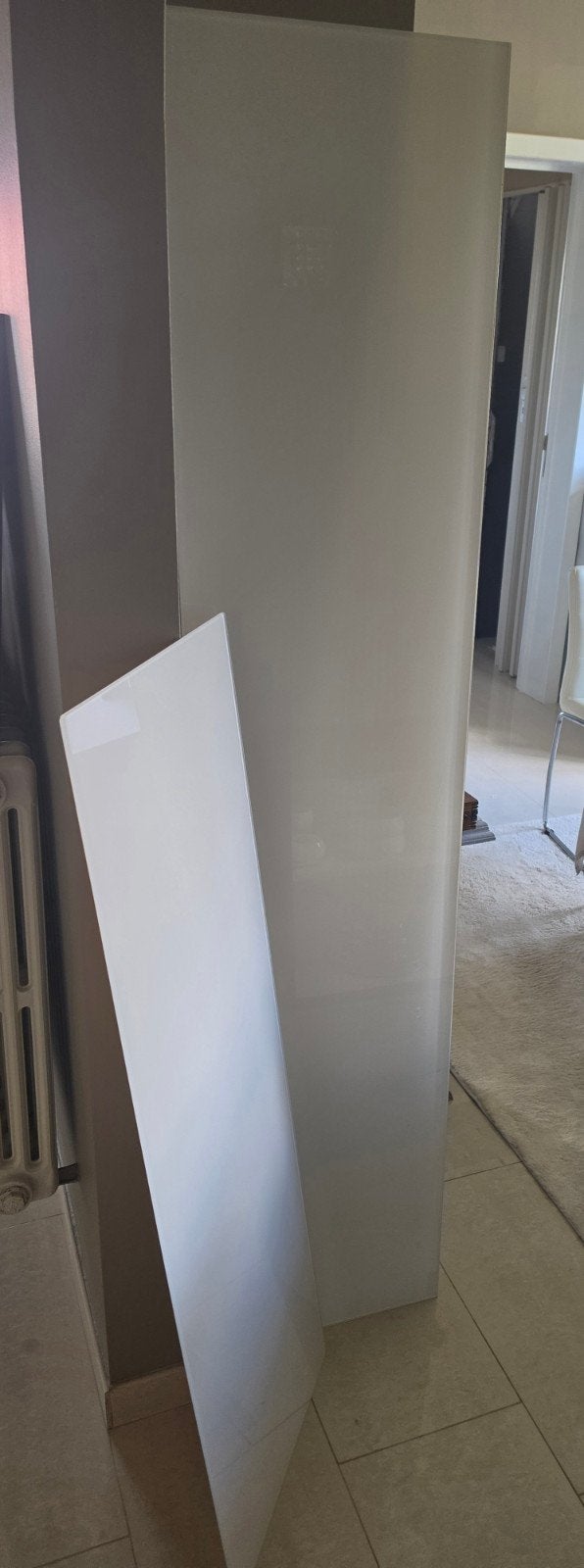 Ikea besta bovenblad glas 180x40 cm, Ophalen, Zo goed als nieuw