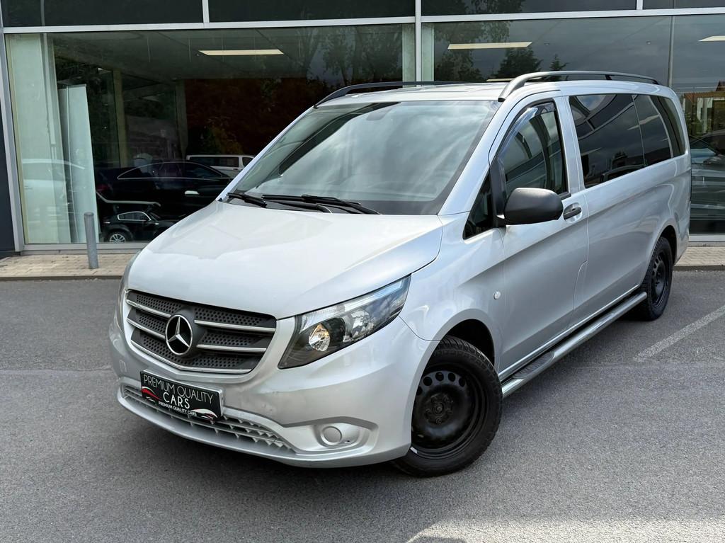 Mercedes-Benz Vito DUBBELE CABINE / AUTOMAAT / CAMERA / 4x4, Auto's, Bestelwagens en Lichte vracht, Automaat, 4 deurs, Stof, 4 cilinders