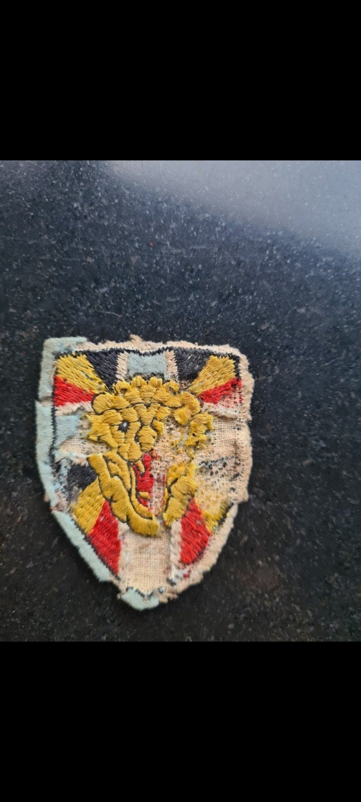 Korea badge Belgisch, Enlèvement