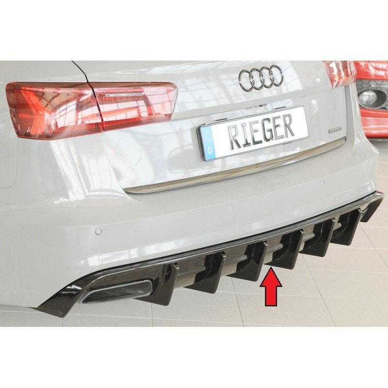 DIFFUSEUR AUDI A6 4G S-LINE (14-18) - RIEGER - NOIR BRILLANT, Ophalen