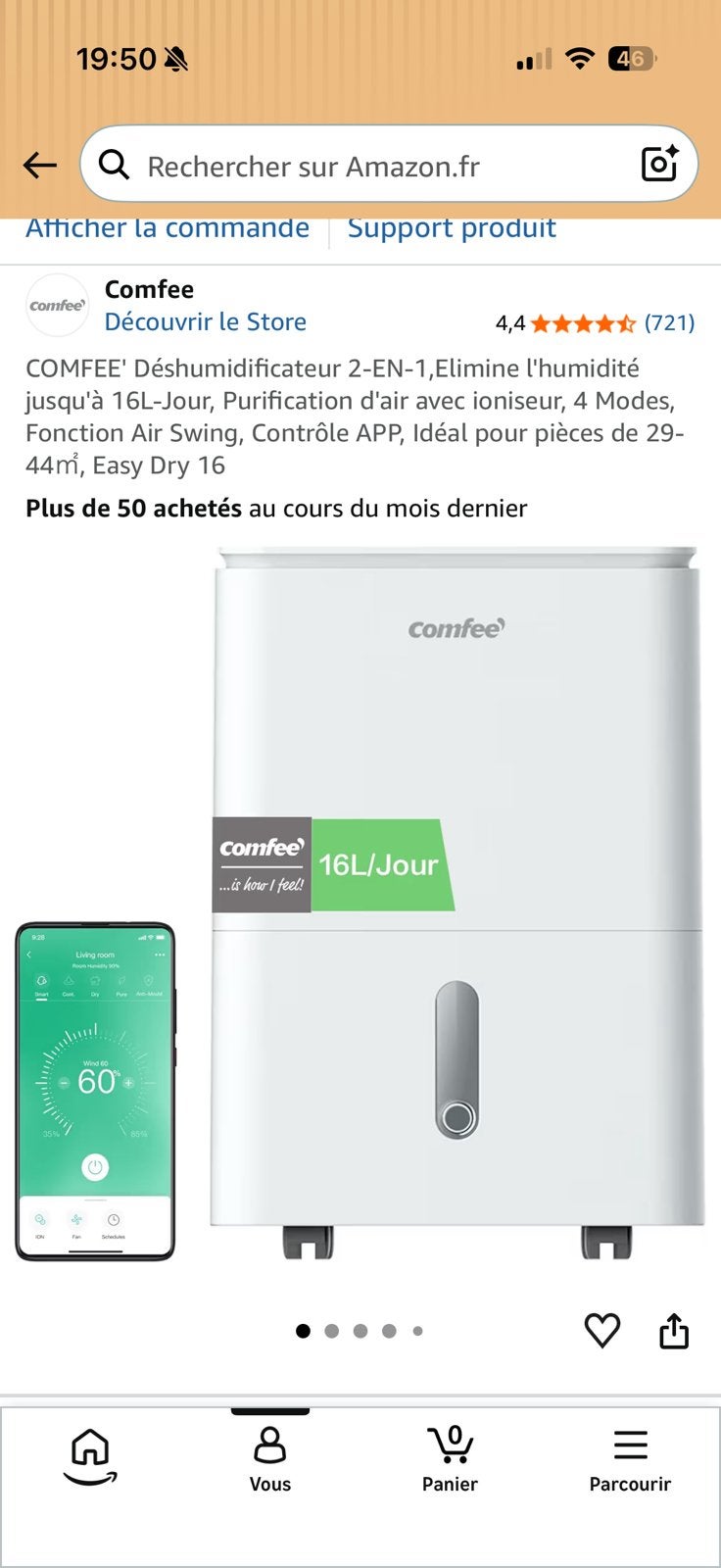 Déshumidificateurs, Elektronische apparatuur, Luchtbehandelingsapparatuur, Ophalen, Zo goed als nieuw, Luchtontvochter