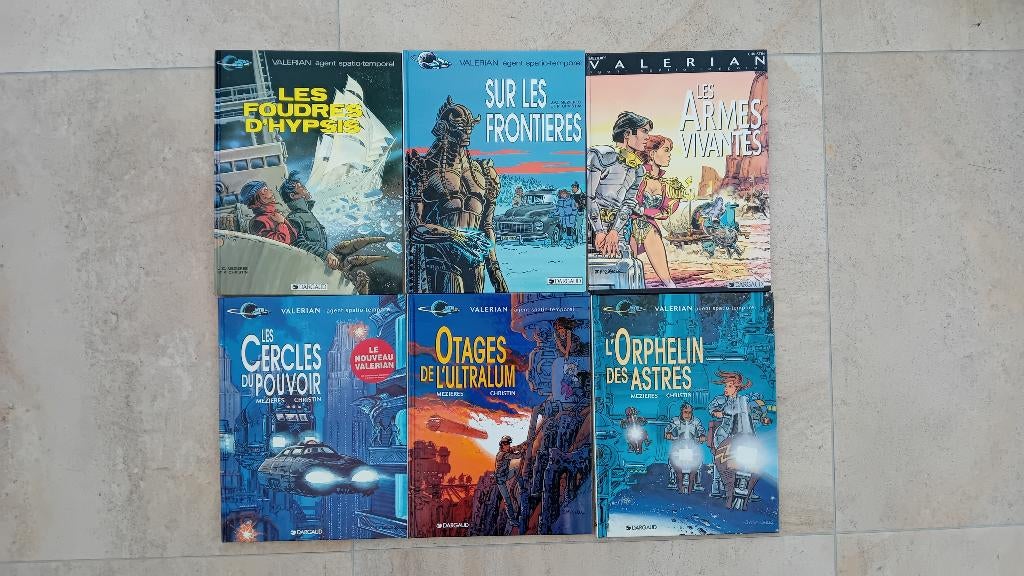 Valérian T12 à 17 - EO, Livres, BD, Enlèvement ou Envoi