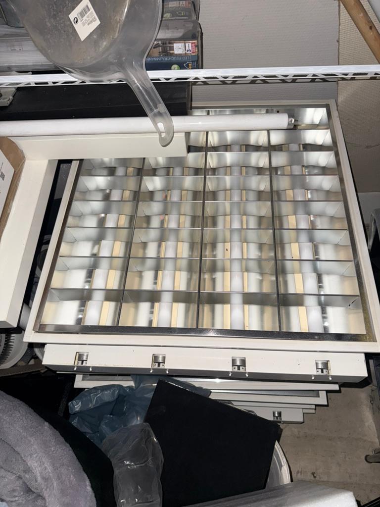 7 armaturen TL plafond, Ophalen, Zo goed als nieuw