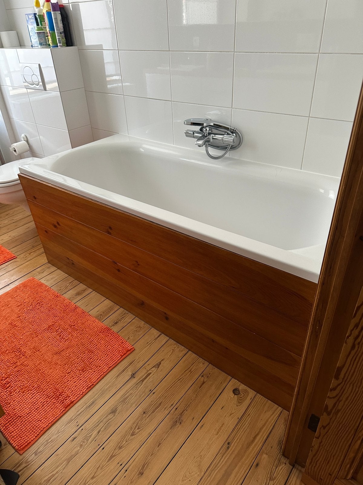 Baignoire sur pieds Duscholux 170x75, Enlèvement, Utilisé, Avec baignoire