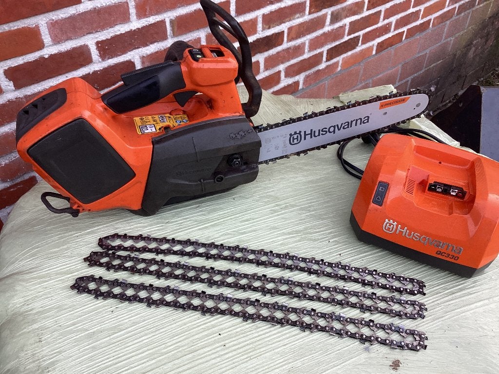 Te koop Husqvarna accu kettingzaag T540iXP, Ophalen, 70 mm of meer, Kettingzaag, Zo goed als nieuw