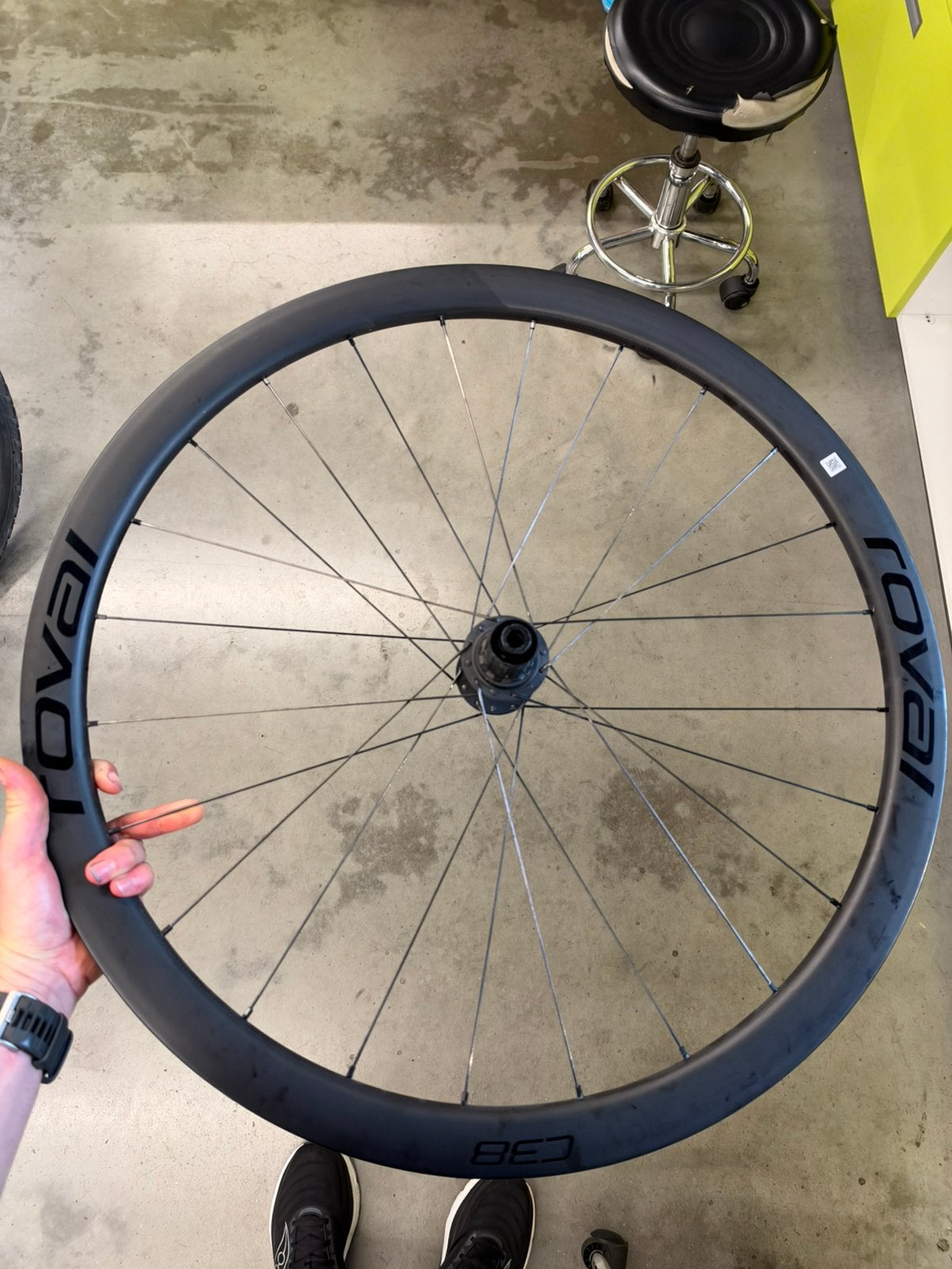 Roval c38 met 370dt swiss naaf ALS NIEUW!, Sport en Fitness, Ophalen of Verzenden, Zo goed als nieuw