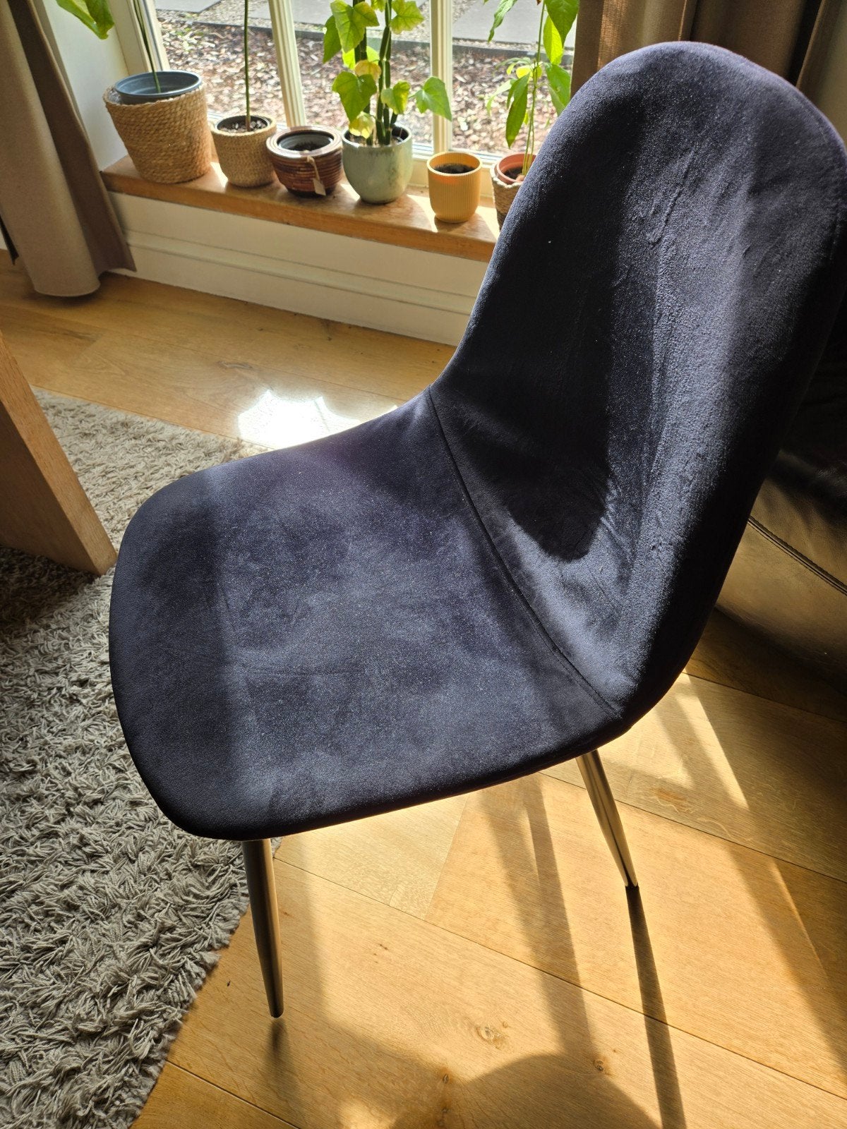 5 stoelen, Huis en Inrichting, Ophalen, Zwart