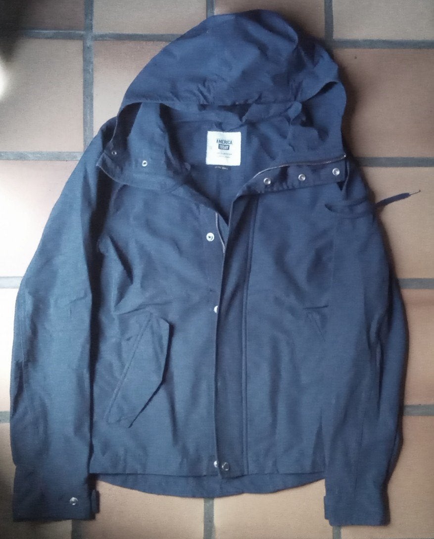Regenjack America Today XS, Blauw, America today, Ophalen of Verzenden, Zo goed als nieuw
