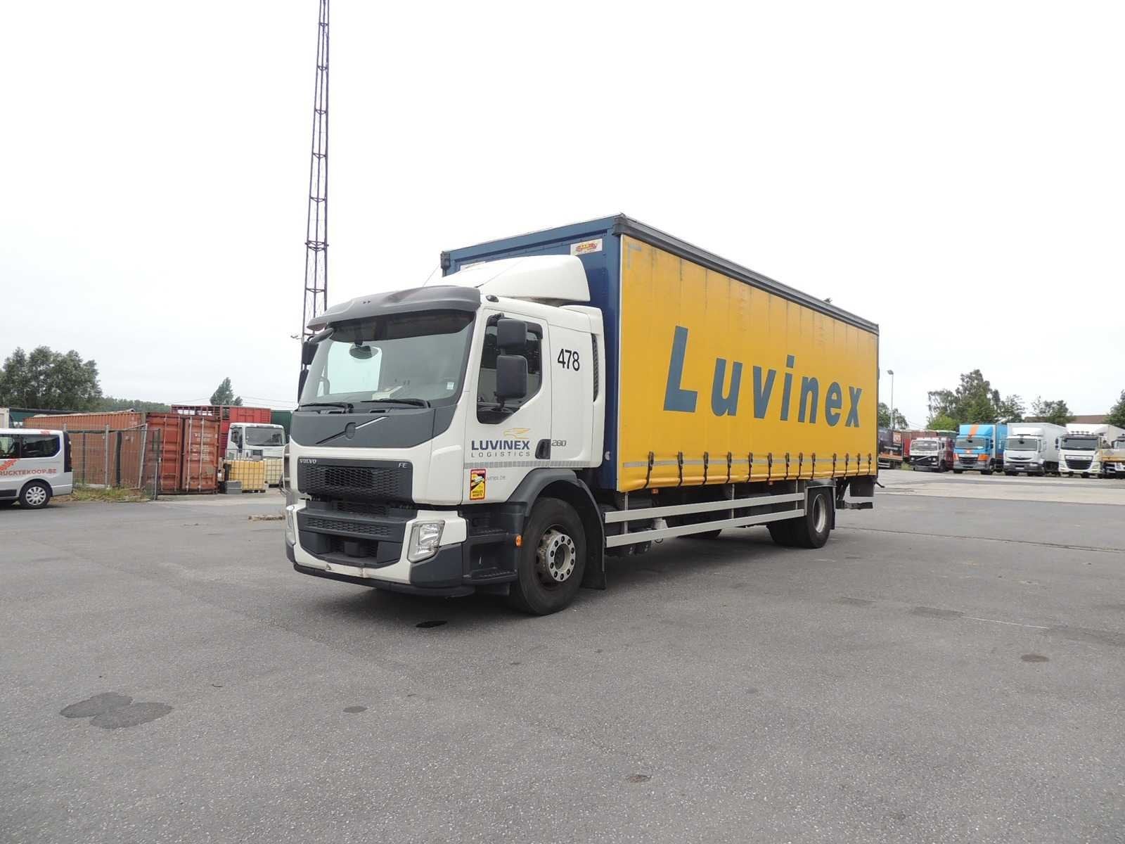 VOLVO - 2017 - FE280 TAUTLINER - Camion, Autos, Achat, Euro 6, Entreprise, Autres carburants