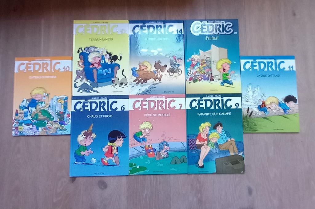 10 BD Cédric, Meerdere stripboeken, Ophalen, Zo goed als nieuw