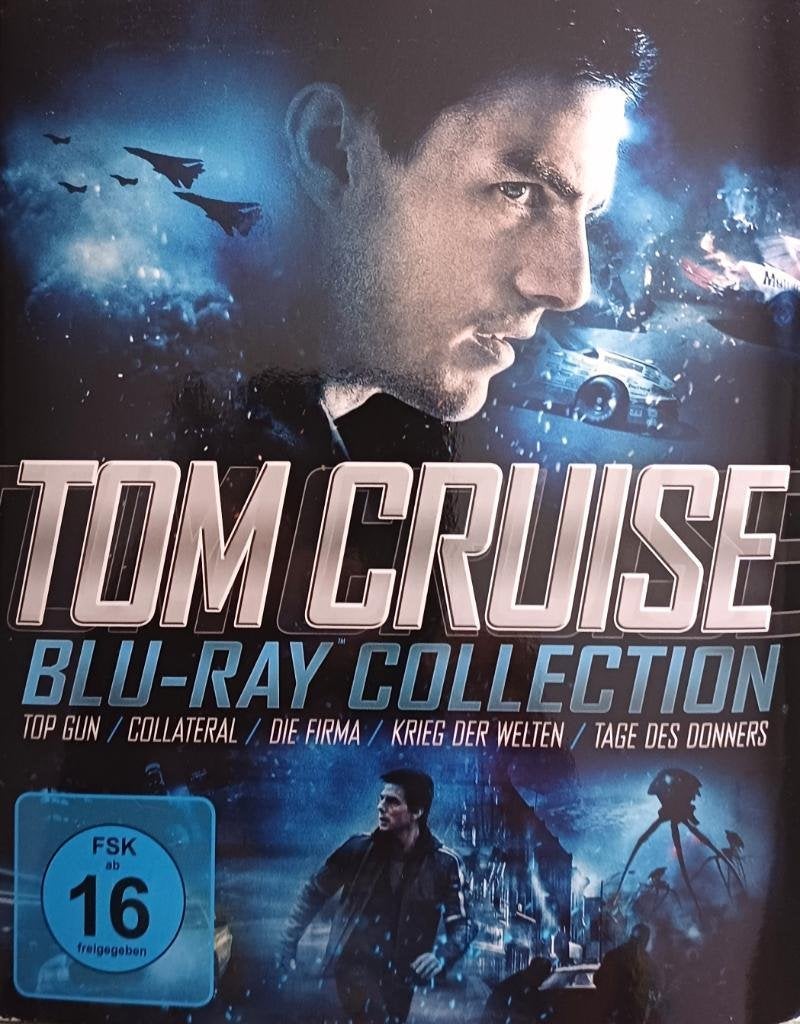 blu ray TOM CRUISE BLU RAY COLLECTION 5 FILMS, Ophalen of Verzenden, Zo goed als nieuw