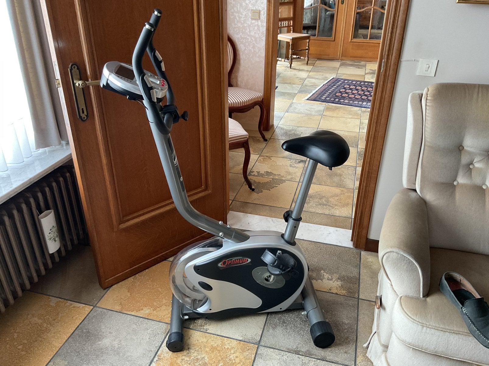Hometrainer Optimum BC 5700, Enlèvement, Comme neuf, Vélo d'appartement