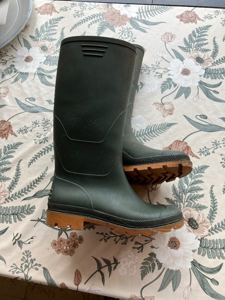 Rubberen laarzen maat 42   10€., Ophalen, Heren, Overige, Laarzen