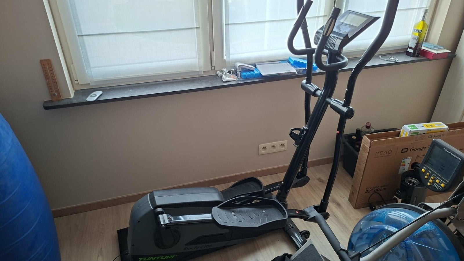 Crosstrainer en roeimachine, Sport en Fitness, Fitnessapparatuur, Ophalen, Zo goed als nieuw, Crosstrainer