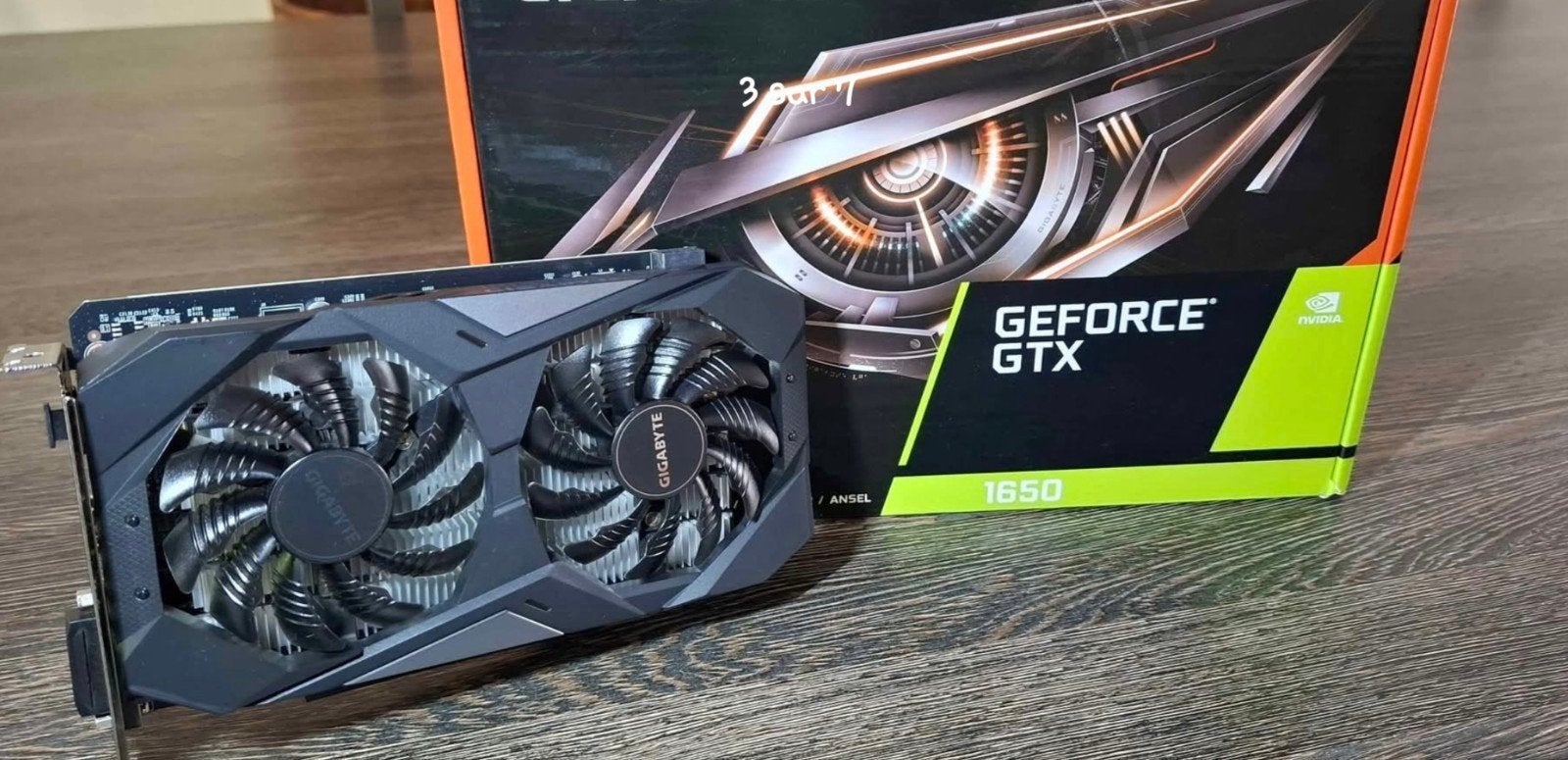 Carte graphique GTX 1650, GDDR6, HDMI, Comme neuf, Enlèvement