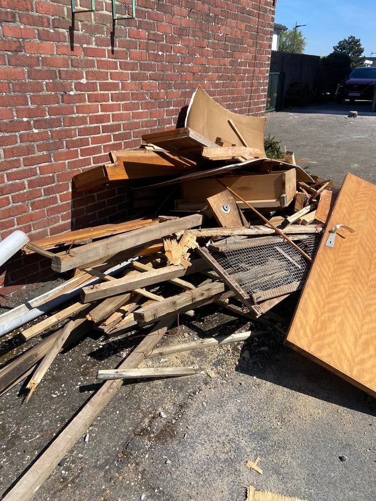 Gratis brandhout, Doe-het-zelf en Bouw, Hout en Planken, Ophalen, Zo goed als nieuw