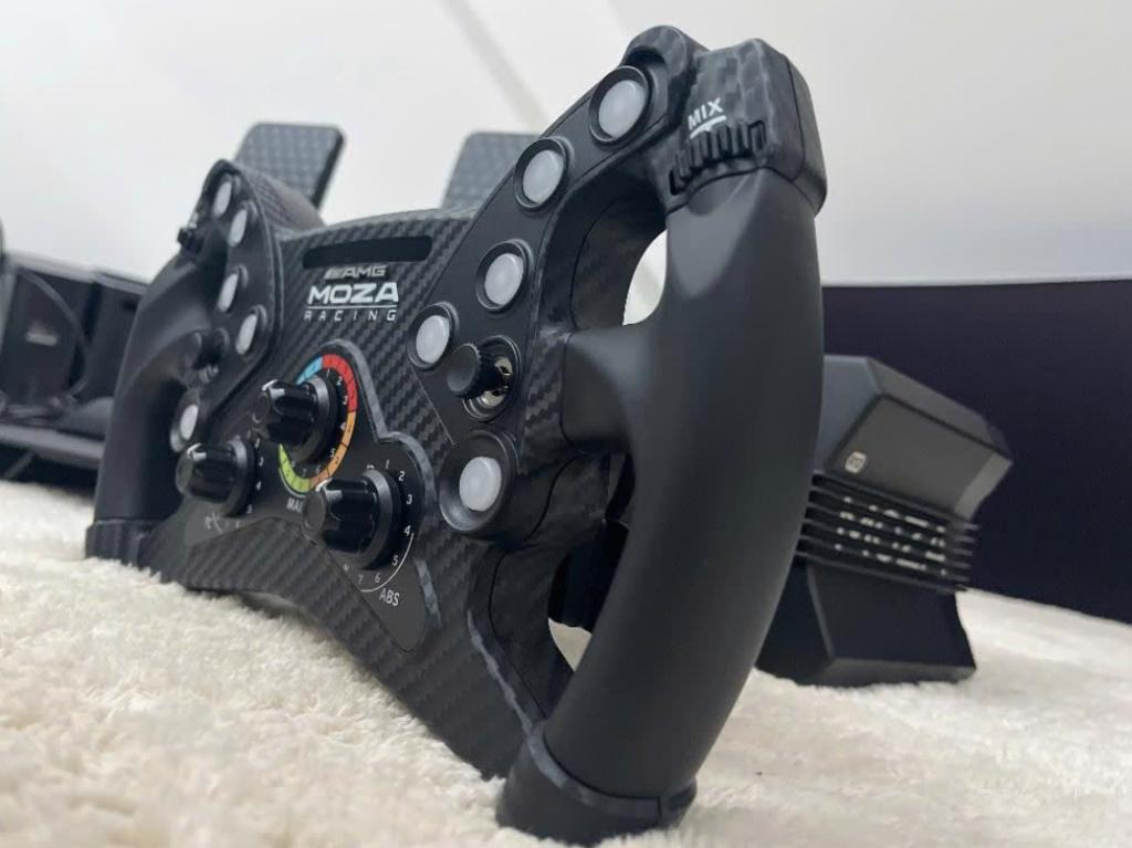 Moza R12 / CRP2 / VOLANT KS tout est encore sous Garantie, Enlèvement, Comme neuf, Moza Racing