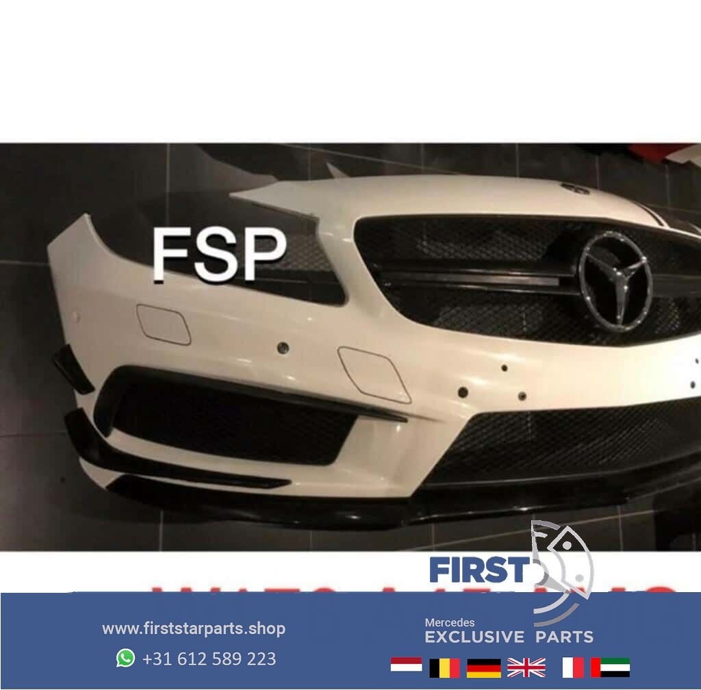 W176 A45 AMG Voorbumper compleet wit AERODYNAMICA Mercedes A, Utilisé, -, Avant, -