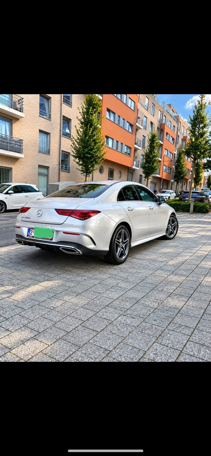 Mercedes cla 200 pck amg, Autos, Argent ou Gris, Achat, Euro 6, Noir
