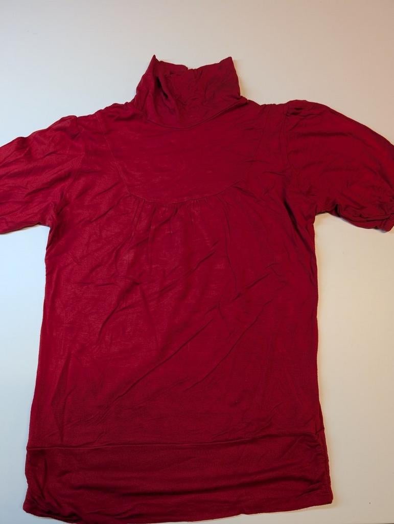 Pull à manches courtes Clockhouse rouge taille S, Rouge, Manches courtes, Enlèvement ou Envoi, Taille 36 (S)