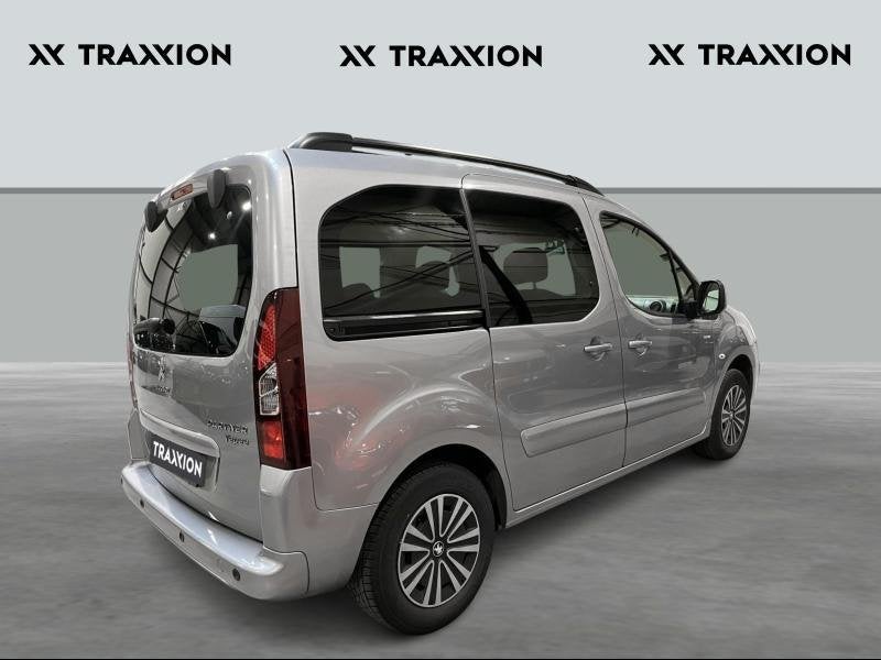 Peugeot Partner Tepee Style, Auto's, Euro 6, 1199 cc, Zilver of Grijs, https://public.car-pass.be/vhr/f53c13e7-b6d6-46e5-ab41-babe4e9ec59f