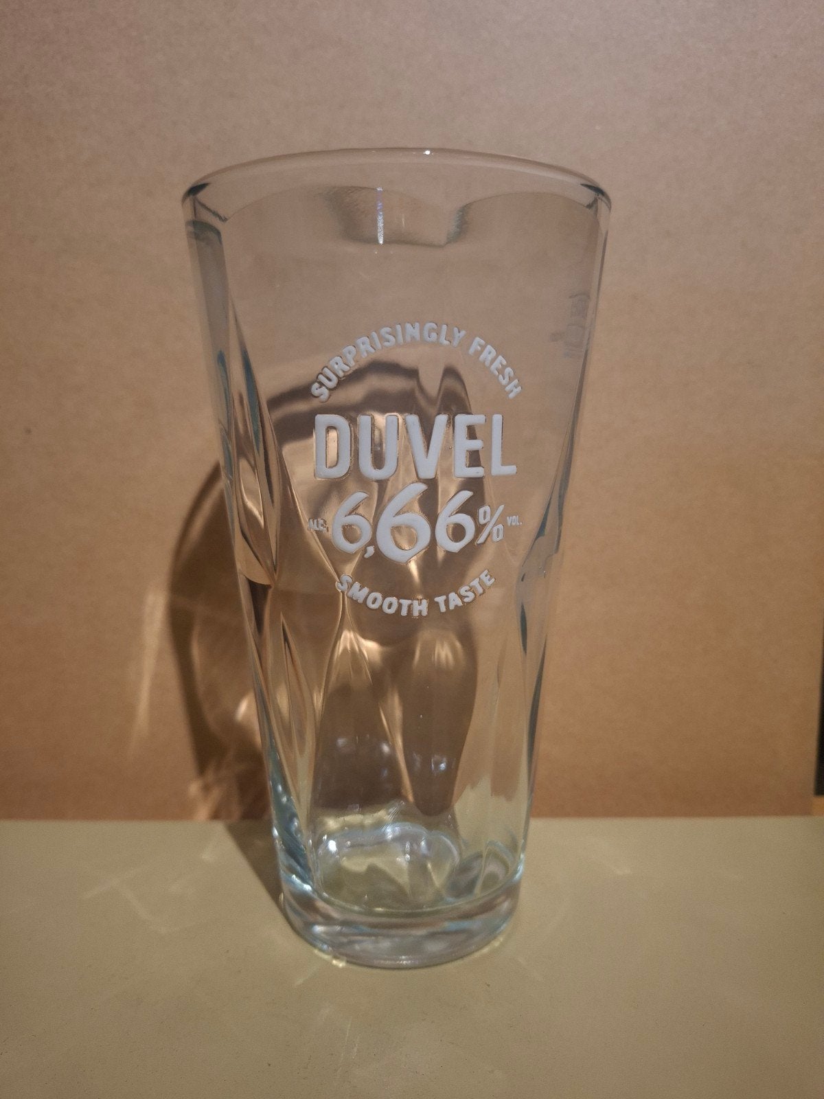 Duvel glas 666 50cl, Enlèvement ou Envoi