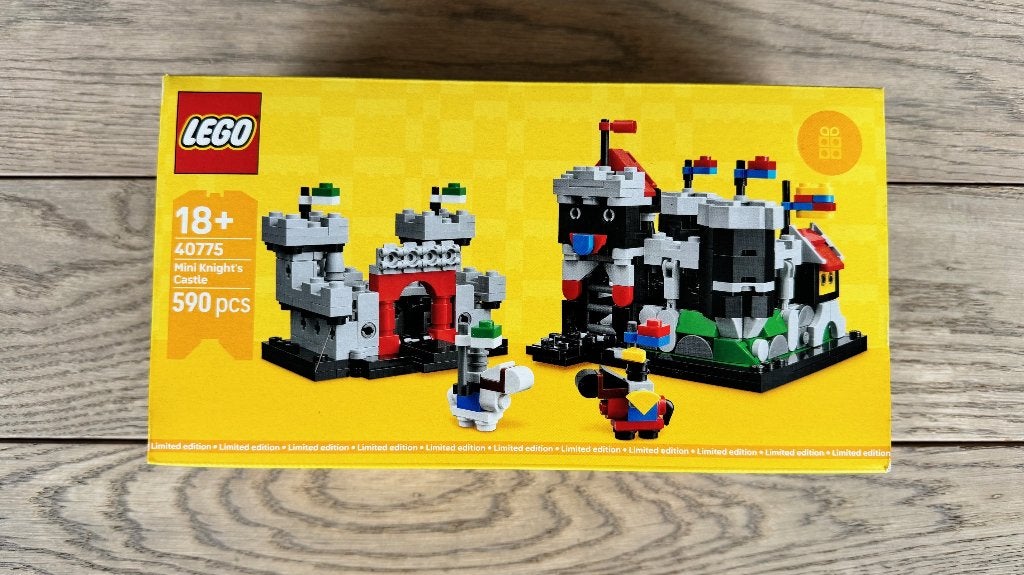 LEGO 40775 Le château de chevaliers miniature - neuf, Enfants & Bébés, Jouets | Duplo & Lego, Neuf, Lego, Non ouvert/scellé, Enlèvement ou Envoi