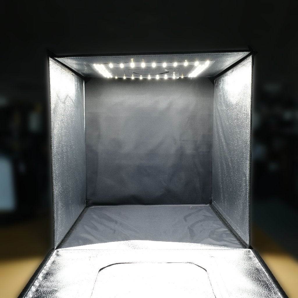 Fotostudio 50 x 50 cm, Ophalen of Verzenden, Zo goed als nieuw, Mini fotostudio, Overige merken
