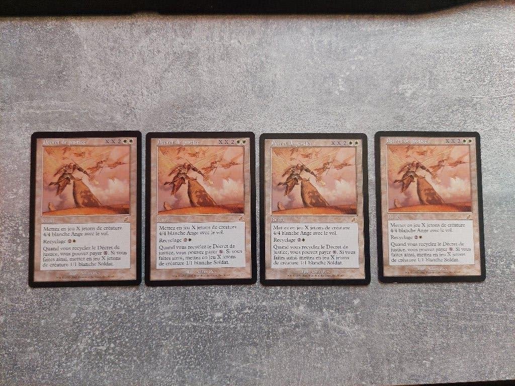 Magic the gathering Décret de justice, Hobby & Loisirs créatifs, Enlèvement, Comme neuf, Plusieurs cartes
