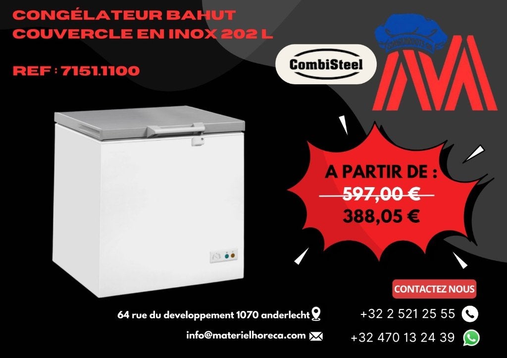 FRIGO CombiSteel -35%, Ophalen of Verzenden, Nieuw in verpakking, Koelen en Vriezen